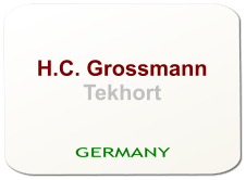 GERMANY H.C. Grossmann  Tekhort